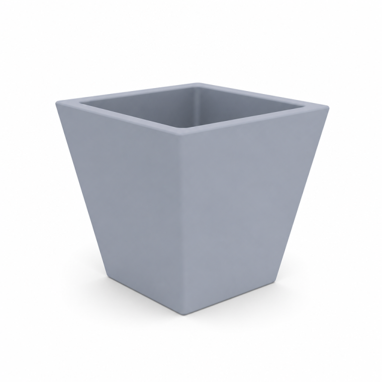Kare Açılı Saksı | 50 Cm