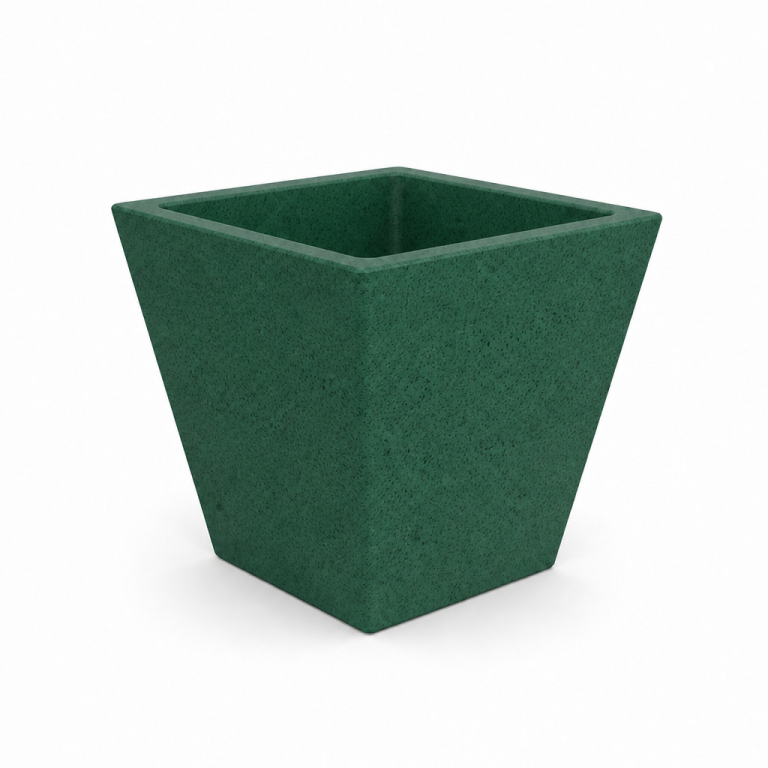 Kare Açılı Saksı | 50 Cm