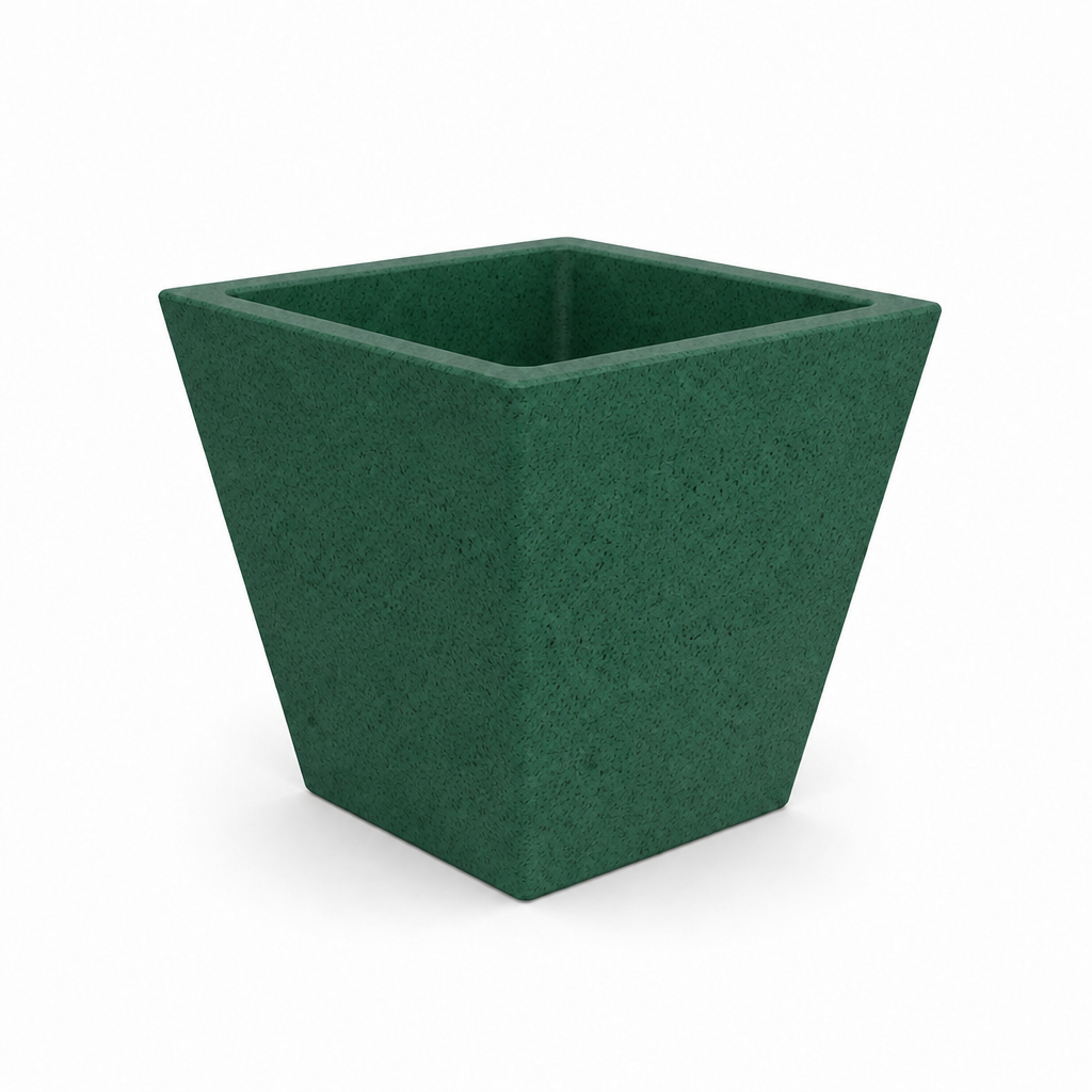 Kare Açılı Saksı | 40 Cm - Görsel 6