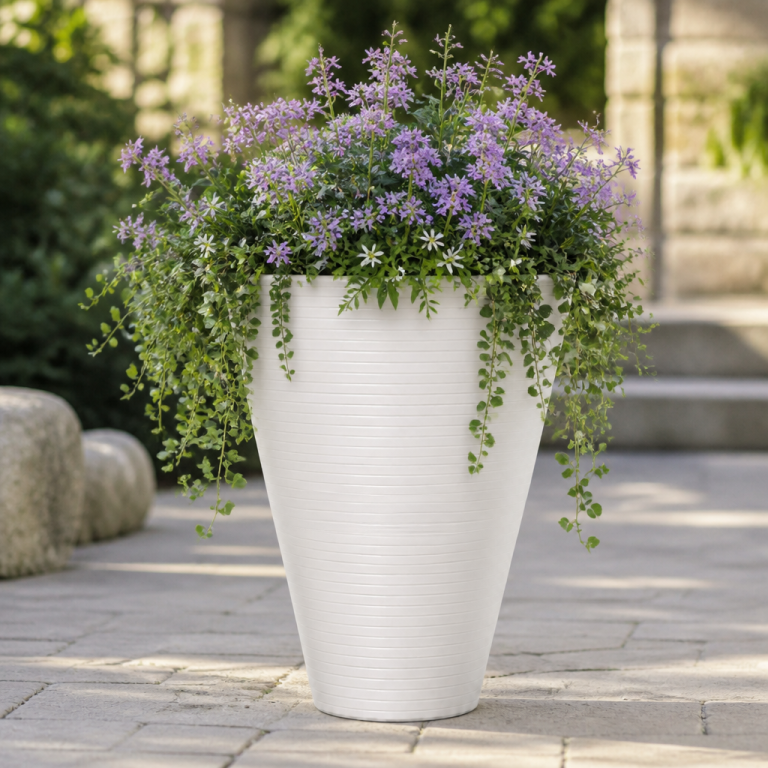 Oval Uzun Saksı | 50 Cm